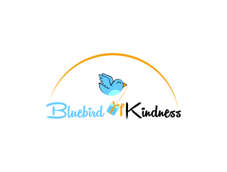 Bluebird of Kindness  logo design by andriandesain