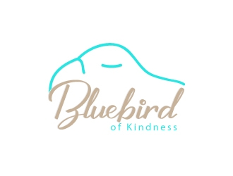 Bluebird of Kindness  logo design by MUSANG