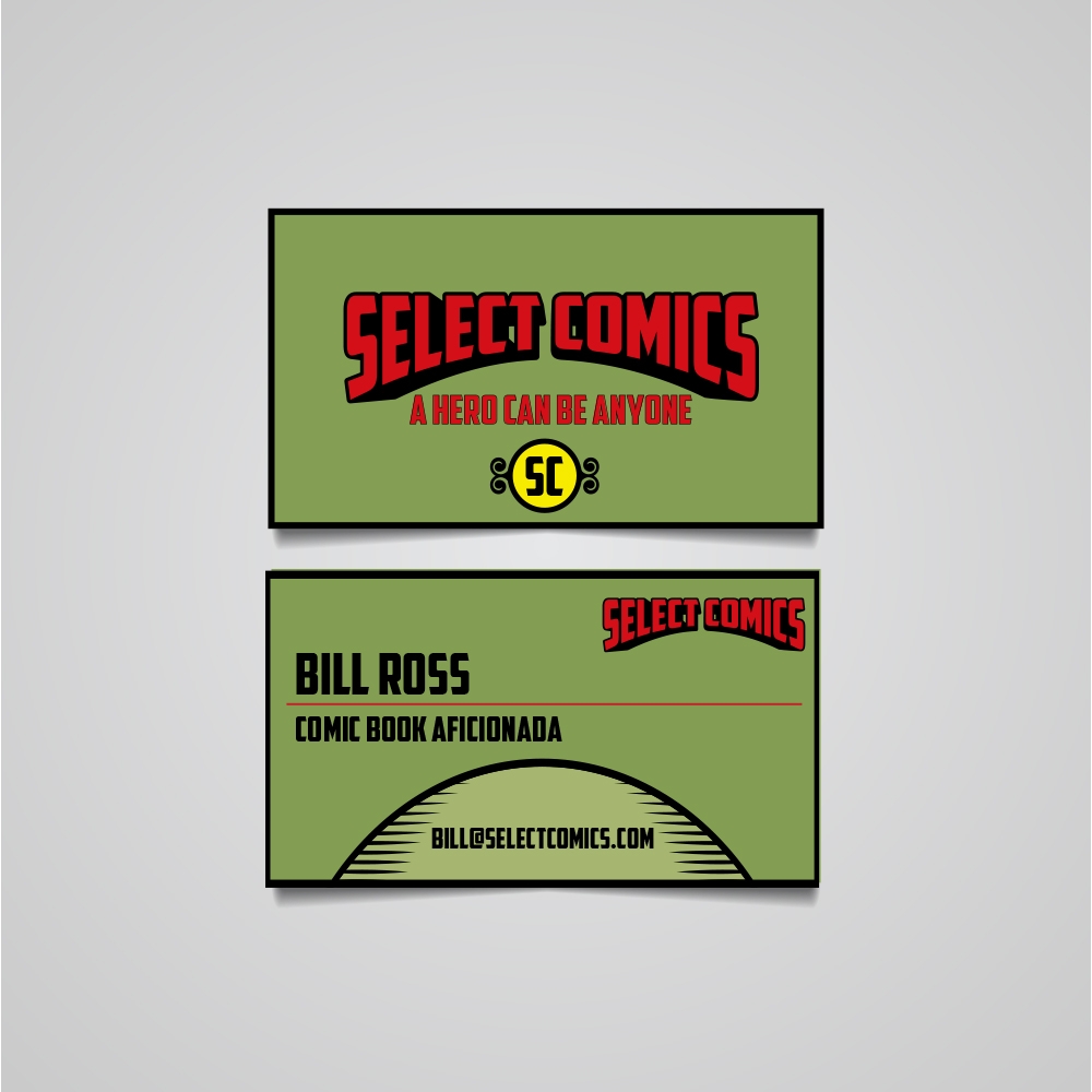 Select Comics logo design by heba