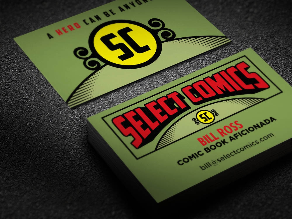 Select Comics logo design by scriotx