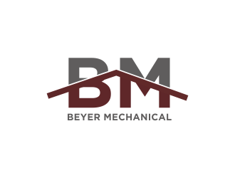 Beyer Mechanical logo design by Greenlight