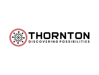 THORNTON - Discovering Possibilities logo design by Mbezz