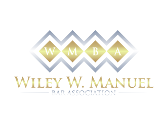 Wiley W. Manuel Bar Association logo design by rief