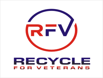 Recycle For Veterans (RFV) logo design by bunda_shaquilla