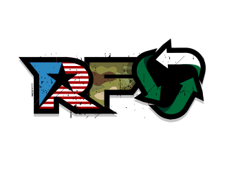 Recycle For Veterans (RFV) logo design by schiena