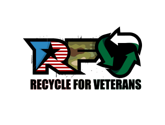 Recycle For Veterans (RFV) logo design by schiena