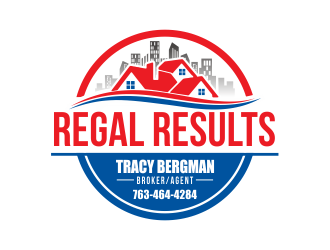 REGAL RESULTS logo design by Girly