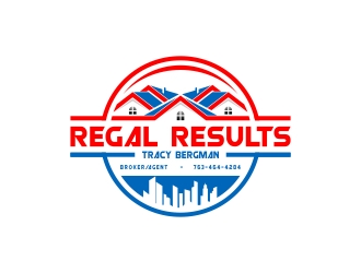 REGAL RESULTS logo design by CreativeKiller
