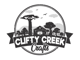 Clifty Creek Crafts logo design by DreamLogoDesign