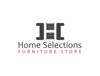Home Selections logo design by heba