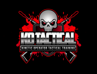 K.O. Tactical (It stand for Kinetic Operator Tactical Training) logo design by kunejo