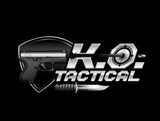K.O. Tactical (It stand for Kinetic Operator Tactical Training) logo design by DreamLogoDesign