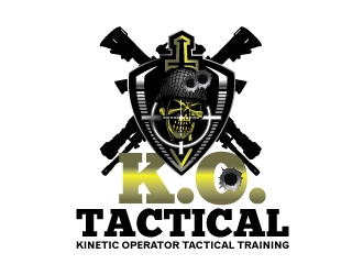 K.O. Tactical (It stand for Kinetic Operator Tactical Training) logo design by aRBy