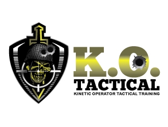 K.O. Tactical (It stand for Kinetic Operator Tactical Training) logo design by aRBy