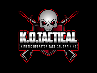 K.O. Tactical (It stand for Kinetic Operator Tactical Training) logo design by kunejo