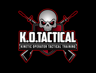 K.O. Tactical (It stand for Kinetic Operator Tactical Training) logo design by kunejo