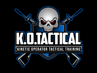 K.O. Tactical (It stand for Kinetic Operator Tactical Training) logo design by kunejo