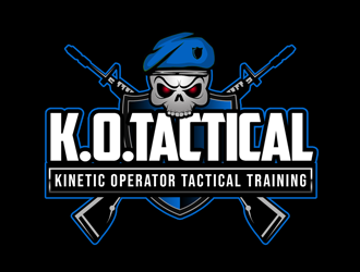 K.O. Tactical (It stand for Kinetic Operator Tactical Training) logo design by kunejo