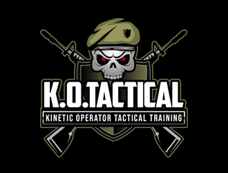 K.O. Tactical (It stand for Kinetic Operator Tactical Training) logo design by kunejo