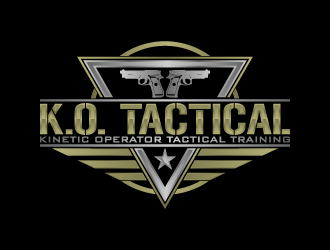 K.O. Tactical (It stand for Kinetic Operator Tactical Training) logo design by fastsev