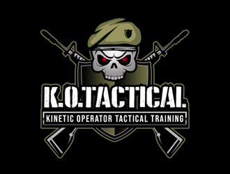 K.O. Tactical (It stand for Kinetic Operator Tactical Training) logo design by kunejo