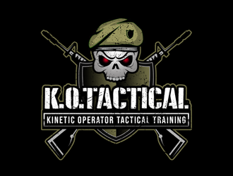 K.O. Tactical (It stand for Kinetic Operator Tactical Training) logo design by kunejo