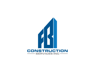 FBI Construction services inc  logo design by qonaah