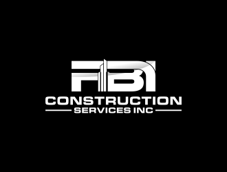 FBI Construction services inc  logo design by qonaah