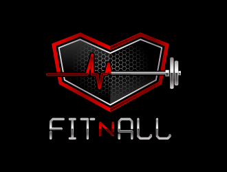 FitnAll logo design by pencilhand