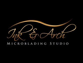 Ink & Arch Microblading Studio logo design by J0s3Ph