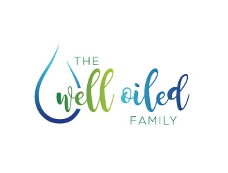 The well oiled family  logo design by Suvendu