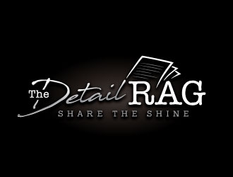 The Detail Rag         Tagline: Share The Shine logo design by REDCROW
