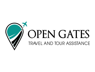 Open Gates logo design by JessicaLopes