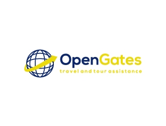 Open Gates logo design by harrysvellas