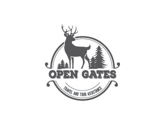 Open Gates logo design by ALMR_art