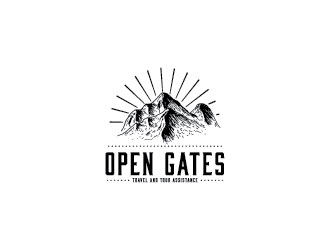 Open Gates logo design by ALMR_art
