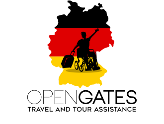 Open Gates logo design by schiena