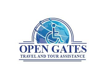 Open Gates logo design by Roma