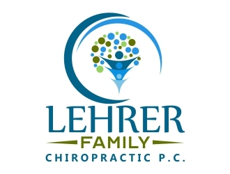 Lehrer Family Chiropractic P.C. logo design by nort