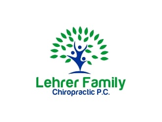 Lehrer Family Chiropractic P.C. logo design by mckris