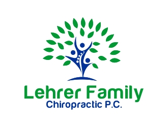 Lehrer Family Chiropractic P.C. logo design by mckris