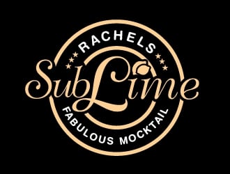 Rachels SubLime Mocktail logo design by ZQDesigns