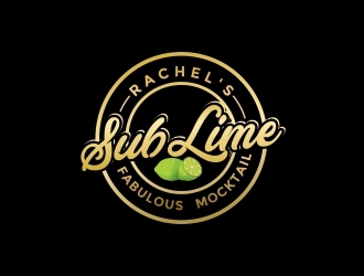 Rachels SubLime Mocktail logo design by naldart