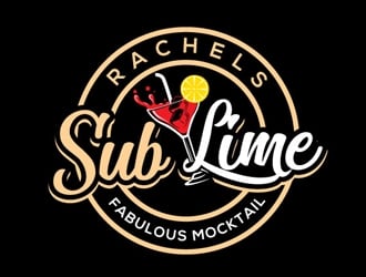 Rachels SubLime Mocktail logo design by gogo