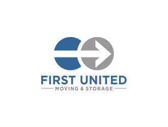    First United Moving & Storage logo design by akhi