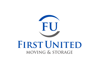    First United Moving & Storage logo design by kimora