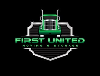    First United Moving & Storage logo design by Cyds