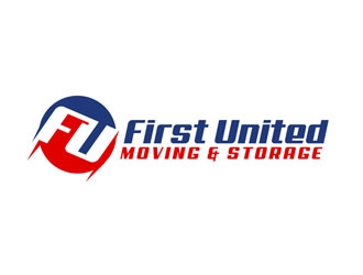    First United Moving & Storage logo design by frontrunner