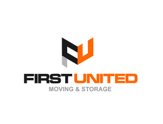    First United Moving & Storage logo design by gcreatives