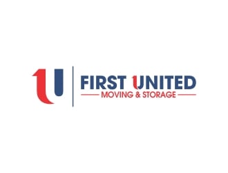    First United Moving & Storage logo design by rokenrol